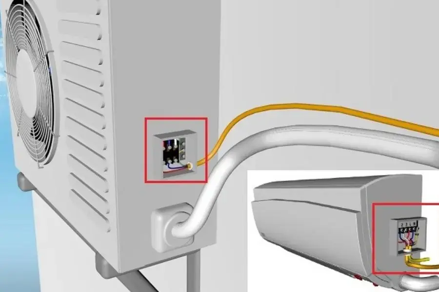Nguyên nhân điều hoà LG bị lỗi CH05 có thể là do dây tín hiệu bị đứt.