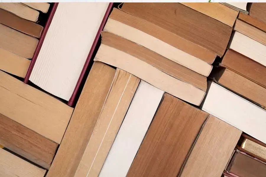 Xếp sách bằng cách tạo sự đối xứng tạo không gian sách hiện đại