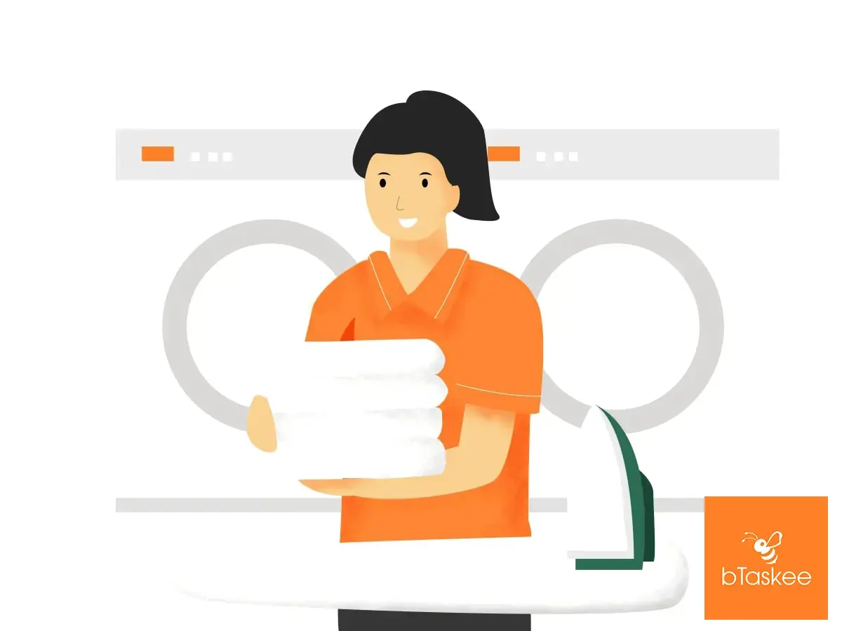 Bảng giá giặt ủi của bTaskee luôn được công khai đến khách hàng