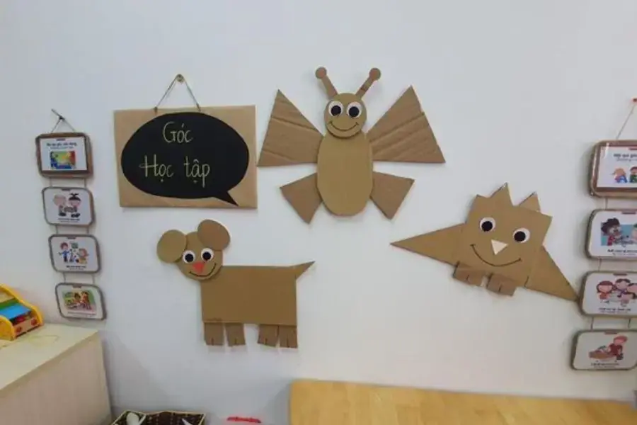 Khuyến khích sử dụng đồ tái chế để trang trí