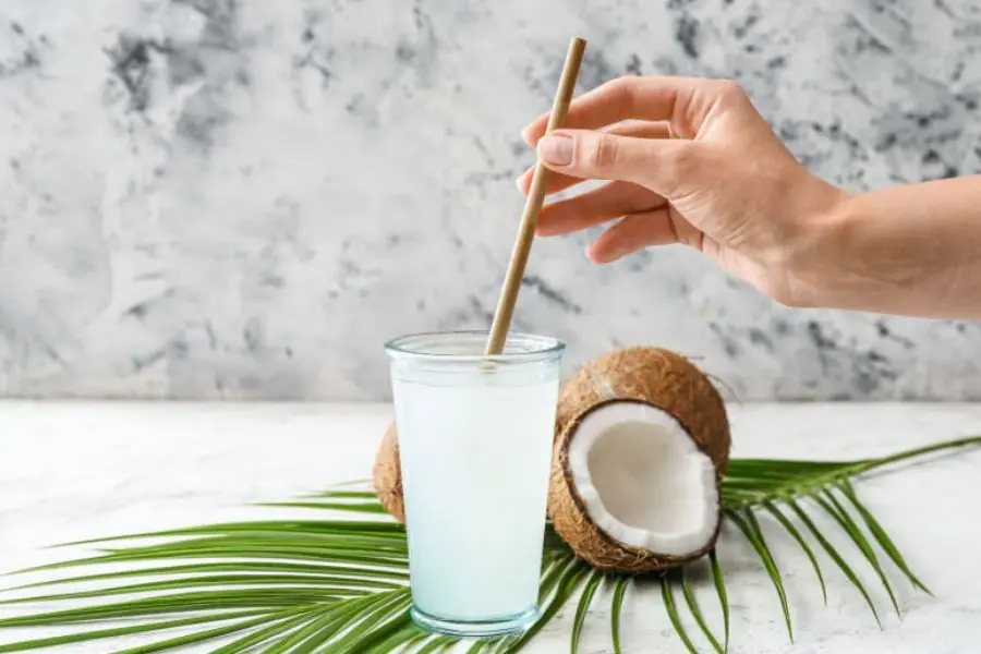 Nước dừa có tính mát giúp ngăn ngừa bệnh sỏi thận hiệu quả.