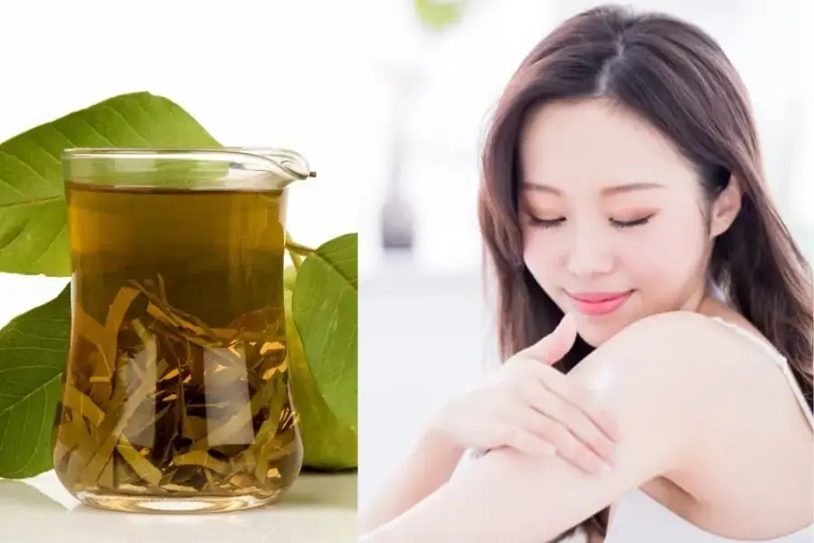 Uống nước lá ổi đều đặn bạn sẽ sớm sở hữu được 1 làn da mịn màng