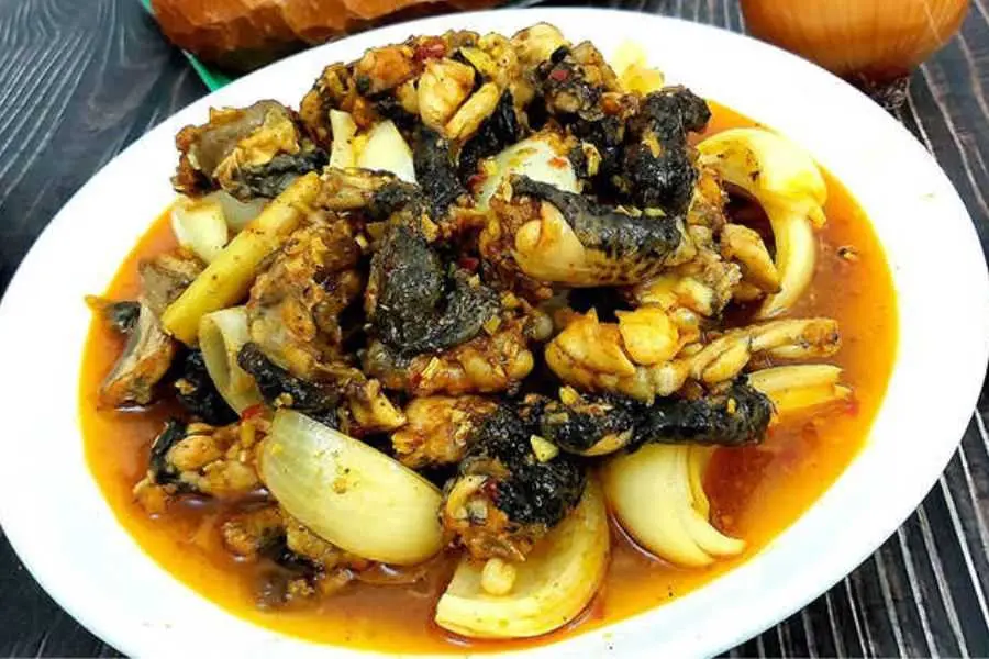 Ếch xào lăn - Món ăn đậm đà ngon chuẩn vị.