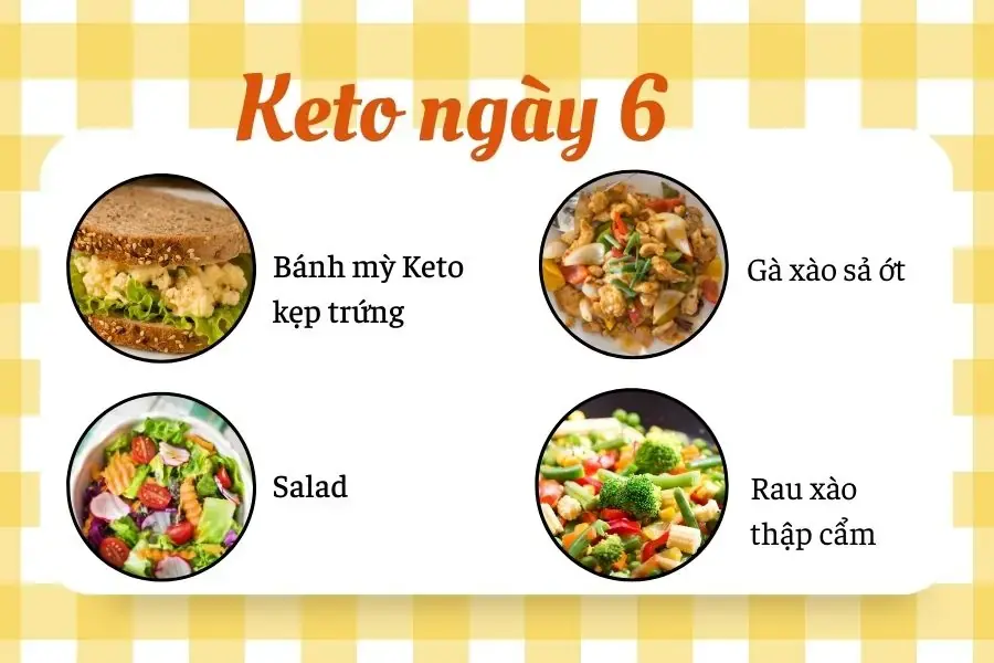 Thực đơn Keto cho ngày thứ 6 bận rộn