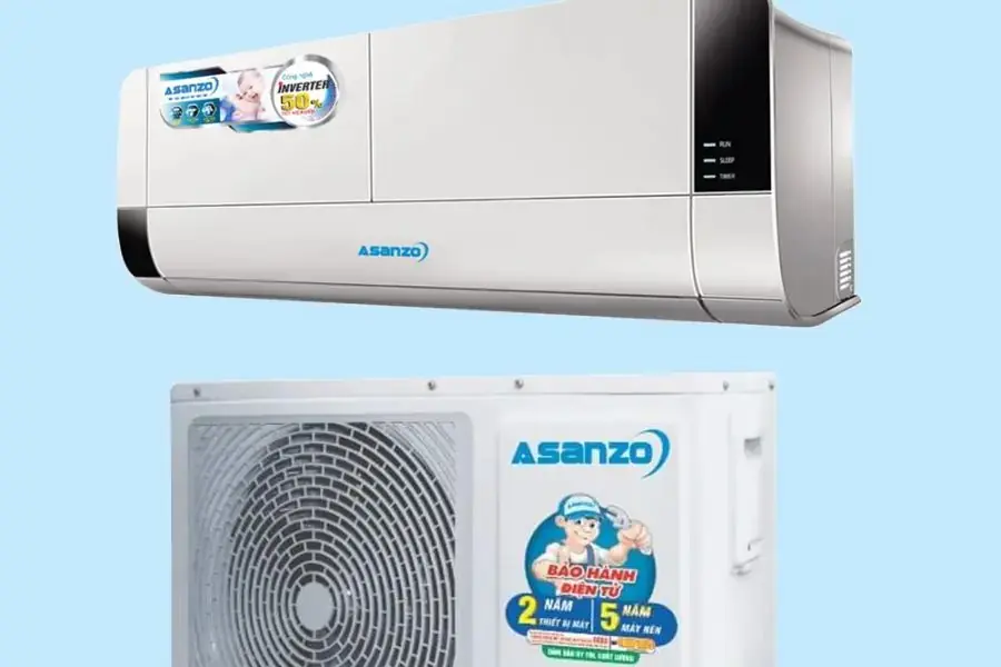 Một số máy lạnh Asanzo tốn điện vì không được tích hợp công nghệ Inverter.