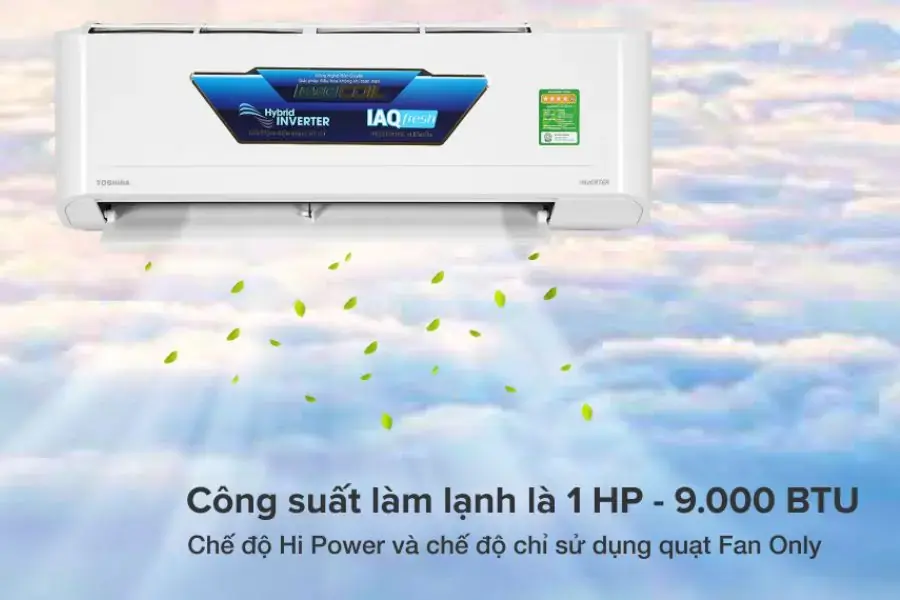 Máy lạnh được tích công nghệ thông minh làm lạnh nhanh