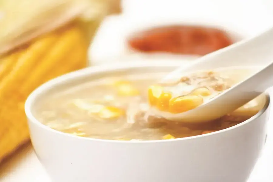 Ăn dặm bằng cháo bắp 