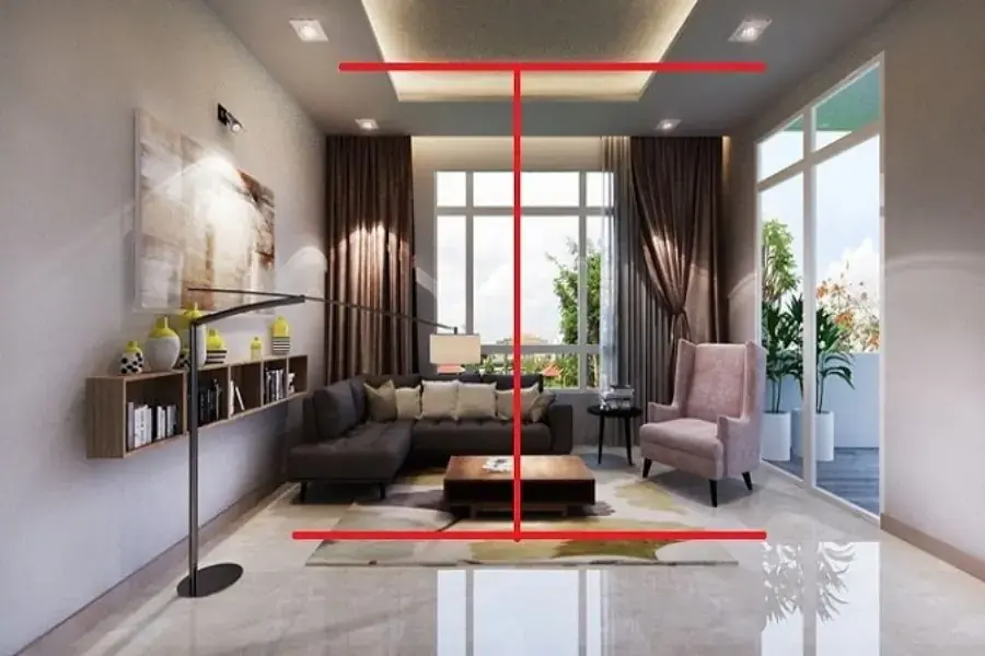 Nhà ở sẽ được tính chiều cao theo phong thủy hoặc thước lỗ ban