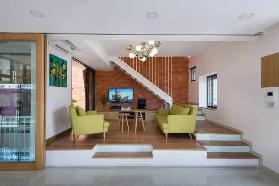 Nên chọn số lẻ để thiết kế bậc tam cấp
