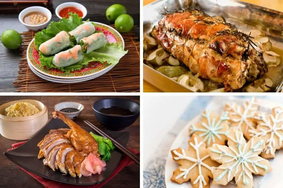 Tham khảo thực đơn cho bữa tối đêm Noel hấp dẫn.