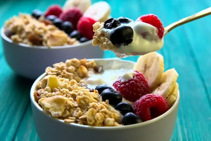 Bánh yến mạch chuối dinh dưỡng.