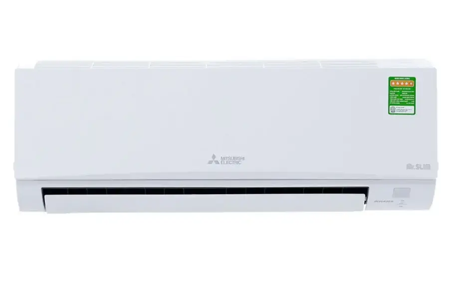 Thiết kế máy lạnh Mitsubishi Electric của MAC-408FT-E vuông vắn và nhỏ gọn