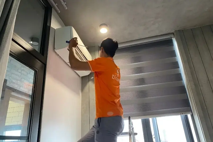 Kiểm tra tình trạng hoạt động hiện tại của điều hoà.