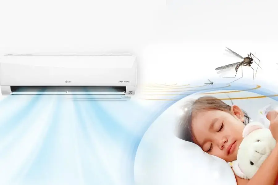Chế độ Mosquito Away giúp xua đuổi muỗi hiệu quả