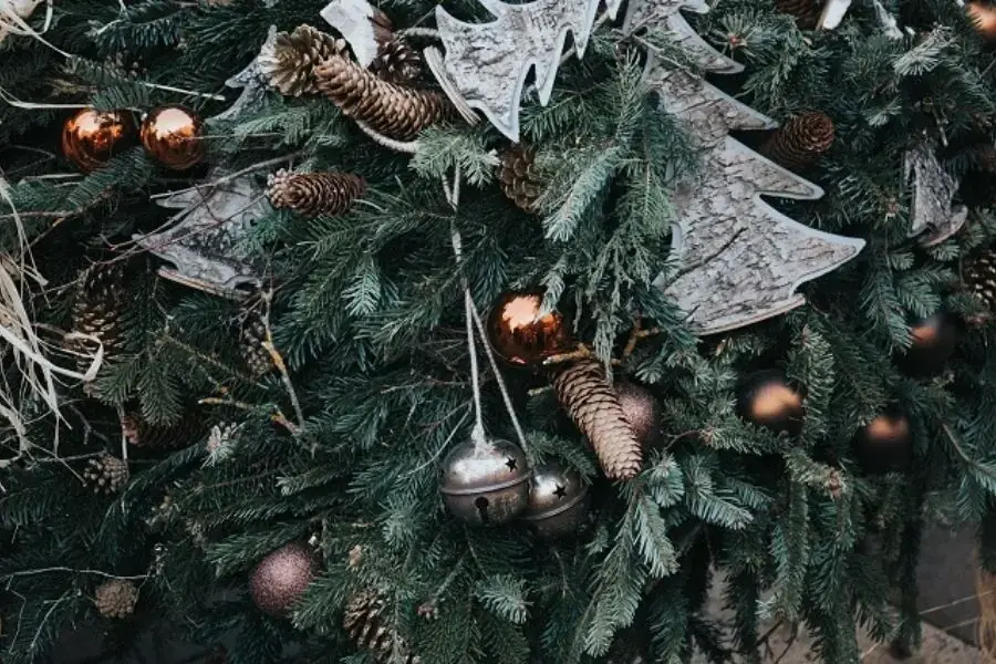 Cây thông noel phong thủy mang lại may mắn cho gia chủ.