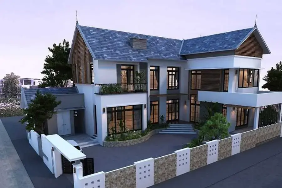 Thiết kế nhà phong cách hiện đại