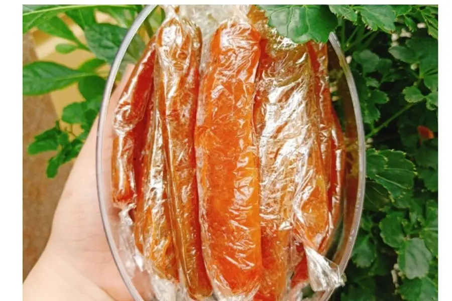 Cách bảo quản mứt me