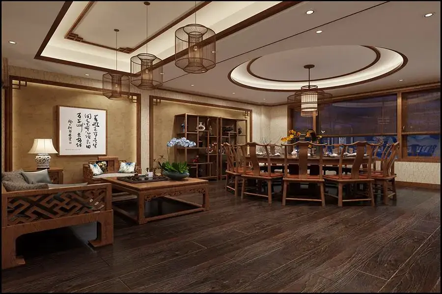 Gỗ và tre là hai vật liệu được sử dụng trong phong cách nội thất Nhật 