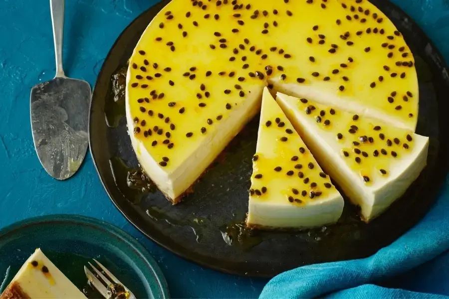 Bánh Mousse chanh dây thơm ngon, béo ngậy