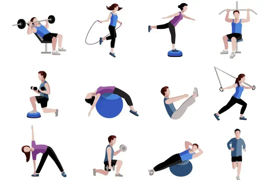 Các bài tập cardio vô cùng đa dạng và phong phú