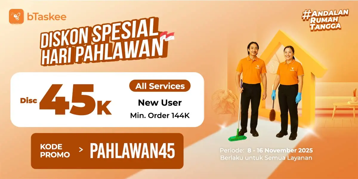 Promo Hari Pahlawan untuk Pelanggan Baru