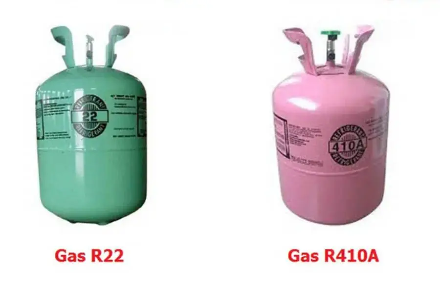 Gas máy lạnh R22 và R410A không gây cháy nổ