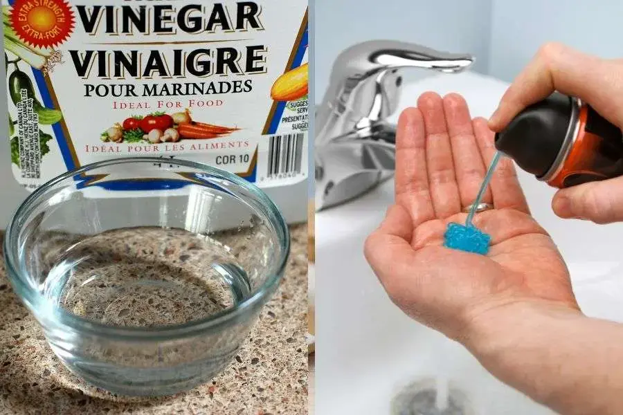 Sử dụng gel cạo râu và giấm làm sạch thảm hiệu quả