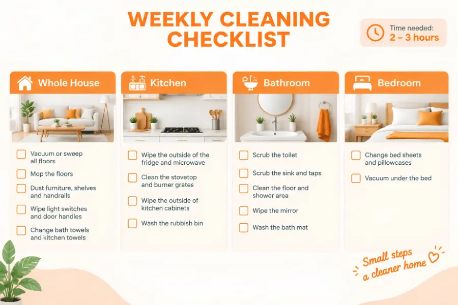 Clean your home faster every week