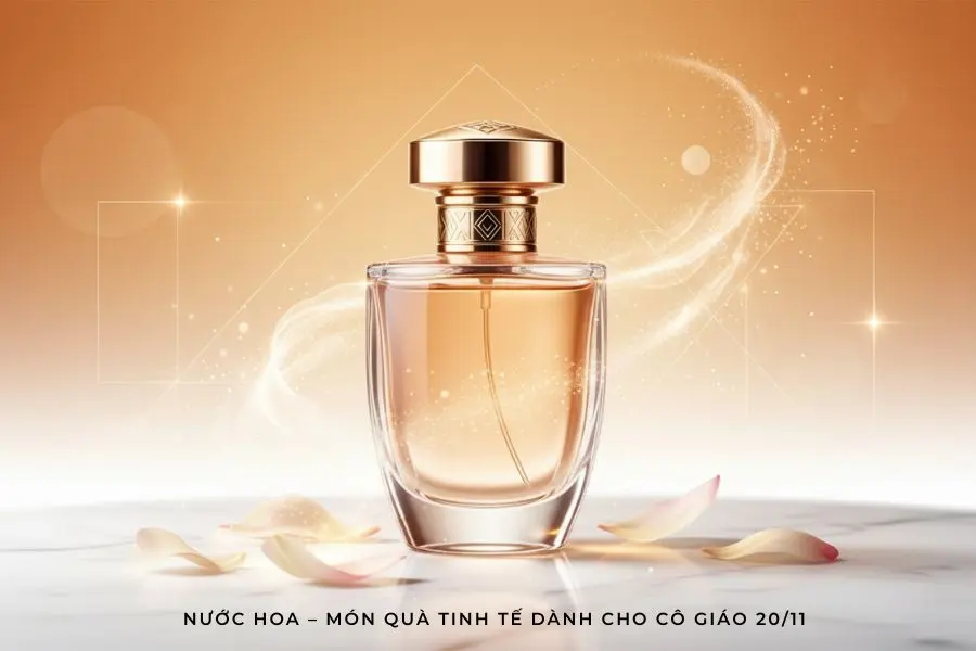 Nước hoa là món quà 20/11 đầy cá tính.