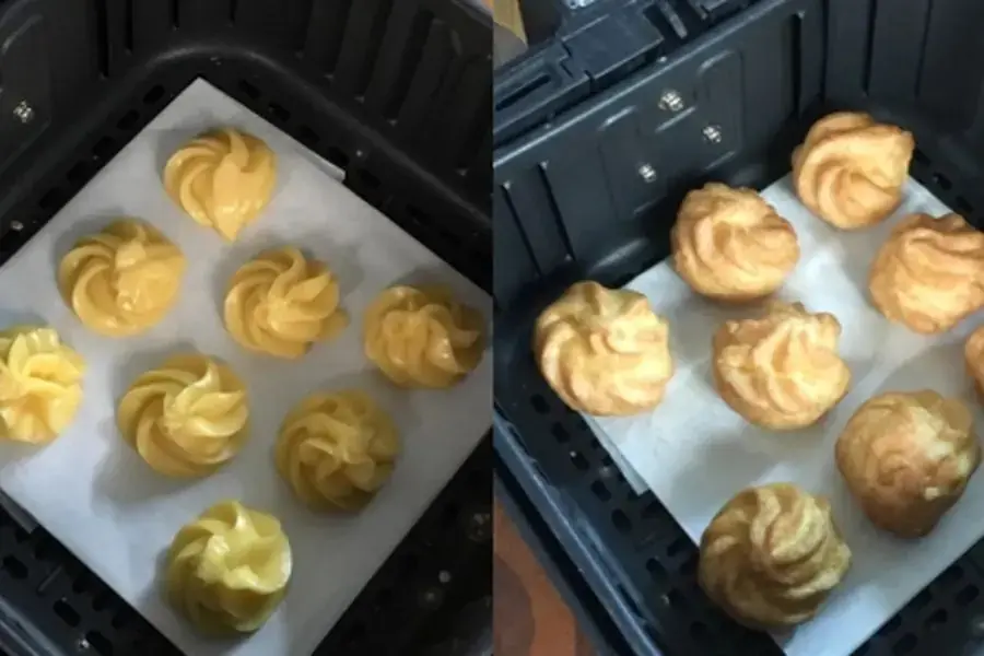 Nướng bánh trong khoảng 20 phút ở nhiệt độ 170 độ.