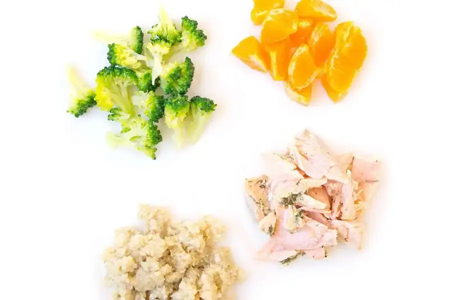 Những món ăn dặm cần phải chia nhỏ và cắt vừa ăn
