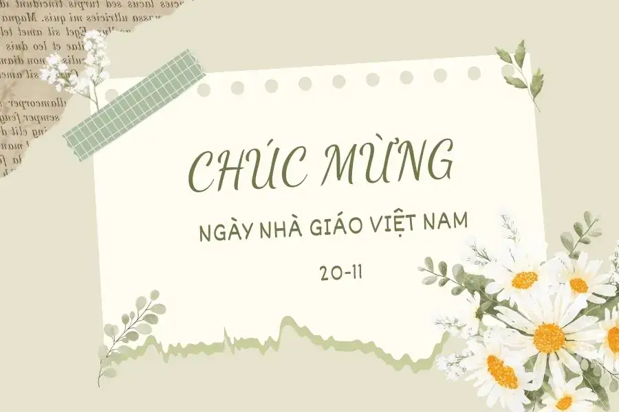 “Em cám ơn thầy bài học hôm nay, cho em hiểu cuộc đời là lẽ sống”. Chúc mừng ngày Nhà Giáo Việt Nam 20/11.