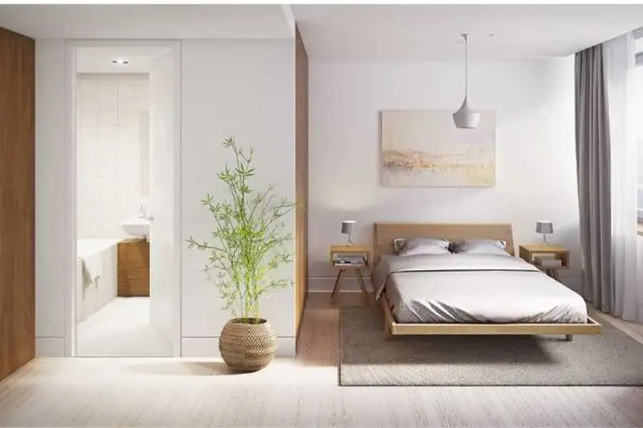 Đơn giản luôn là sự ưu tiên hàng đầu trong thiết kế nội thất thiền