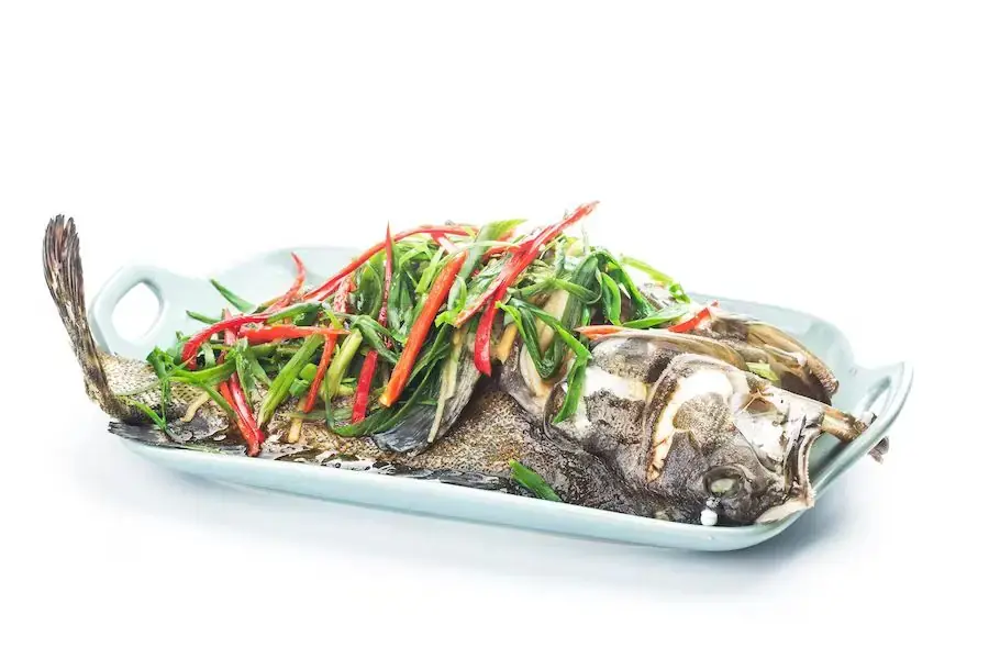 Cá hấp gừng giúp bé đổi khẩu vị hiệu quả