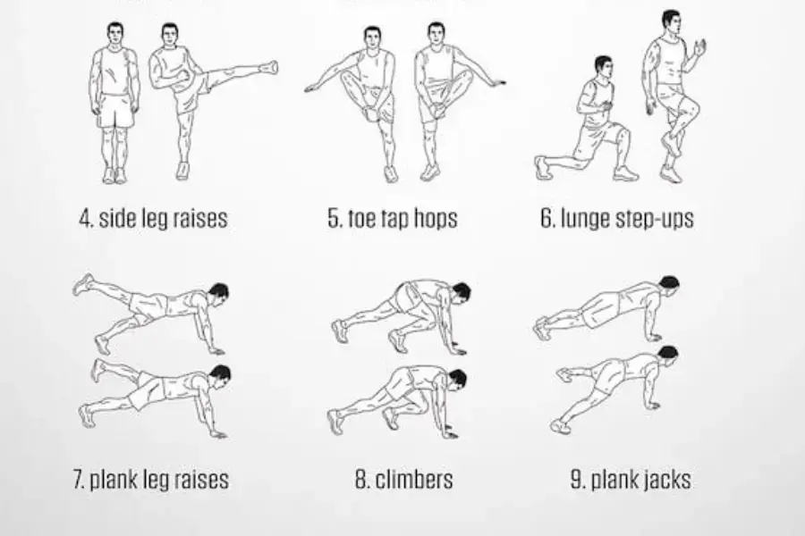 Các bài tập HIIT sẽ có cường độ cao và tốn nhiều sức