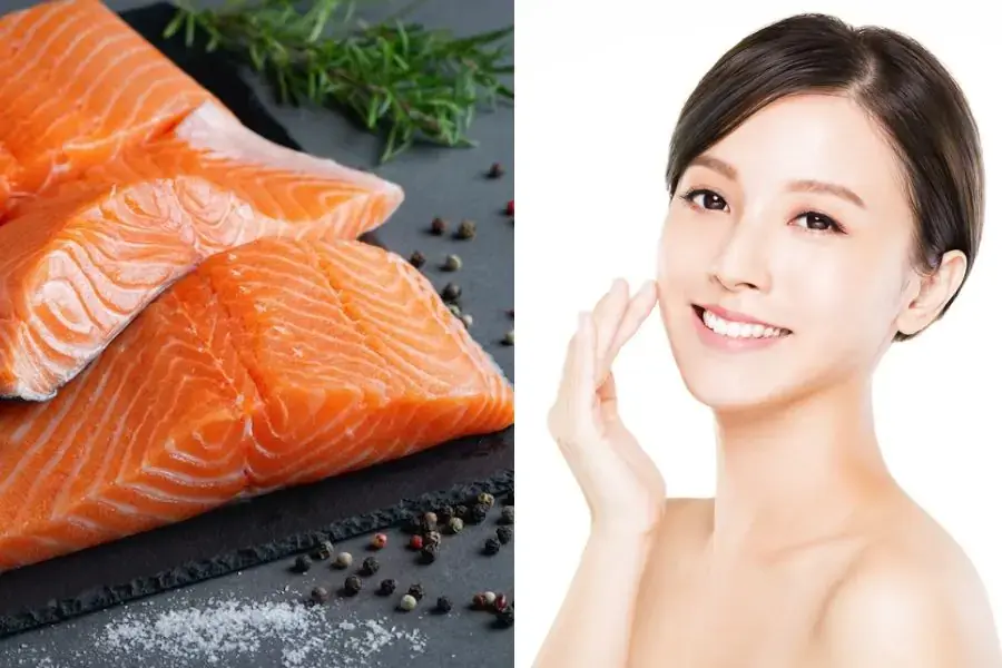 Ăn cá hồi sẽ giúp bạn sở hữu một làn da khỏe mạnh và mịn màng.