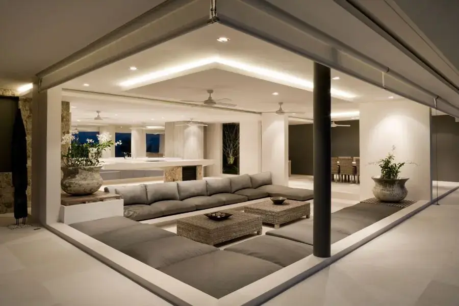 Mẫu phòng khách luxury ấn tượng 
