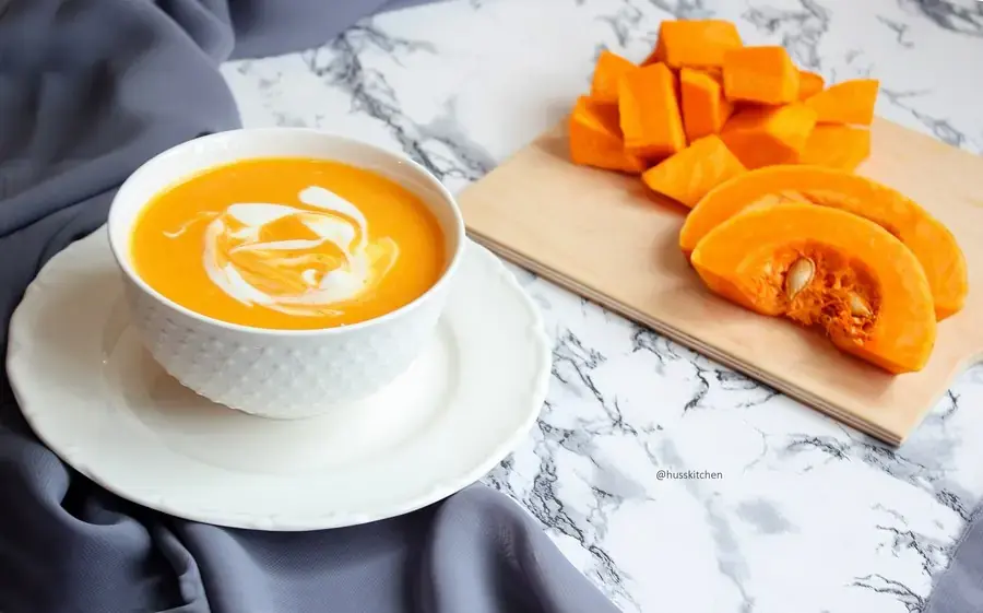 Bí đỏ trộn sữa nhiều dinh dưỡng