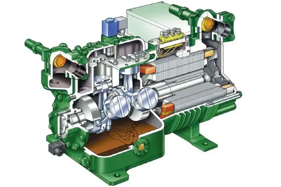 Máy nén dạng piston còn được biết đến là máy nén xoay chiều