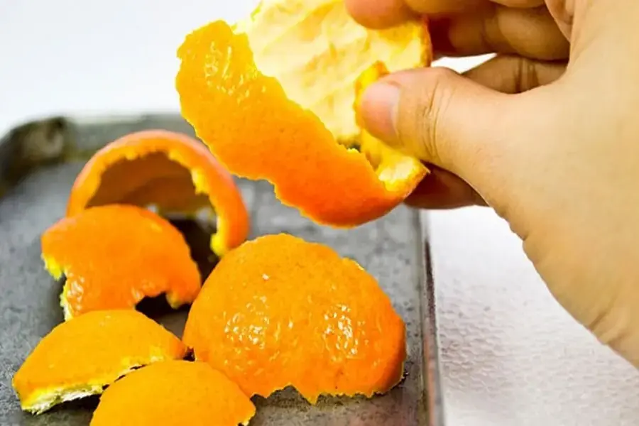 Vỏ cam quýt có tác dụng khử mùi không khí rất tốt. (Nguồn: Điện máy xanh)