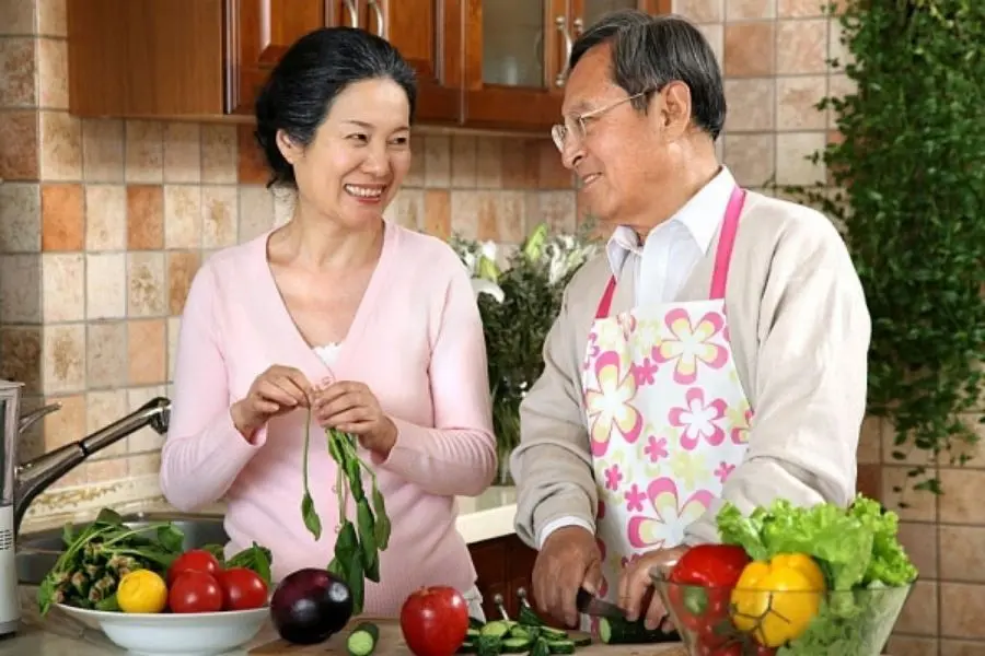 bữa ăn dinh dương cho người già bị lẫn phục hồi khoẻ