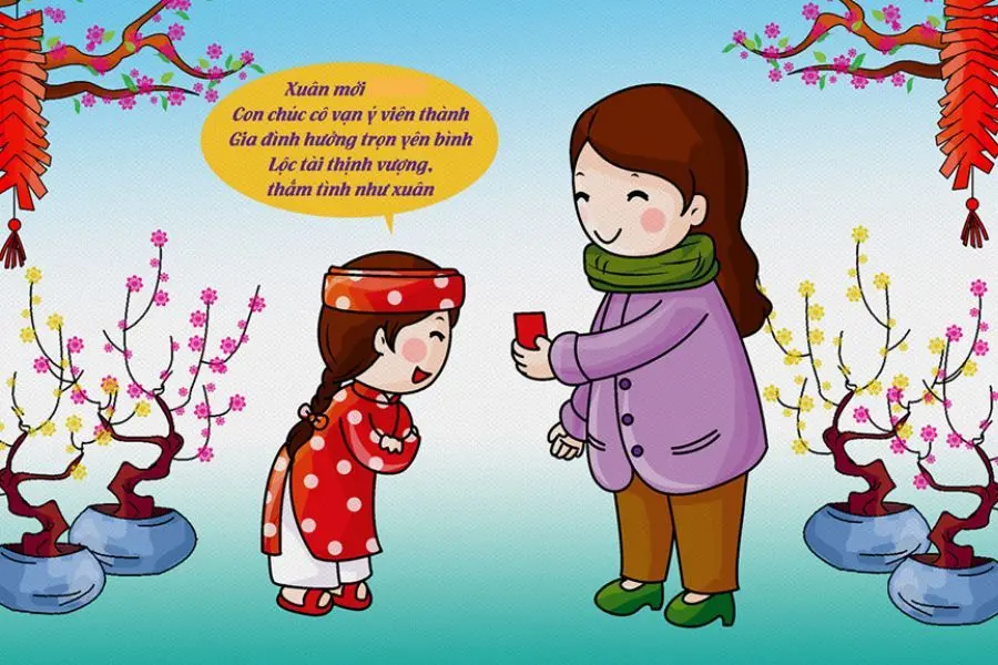 Chúc Tết thầy cô giáo cũ.