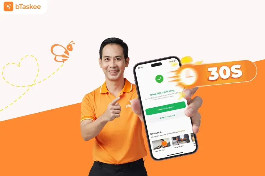 Đặt lịch chuyển nhà trọn gói huyện Thanh Oai nhanh gọn trên app bTaskee.