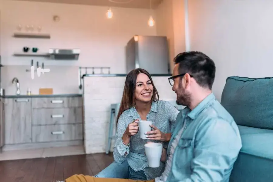 Mẫu thiết kế quán trà sữa theo phong cách ngồi bệt