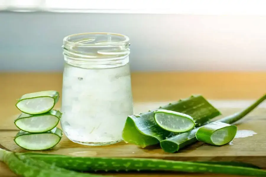 Nước nha đam đường phèn.