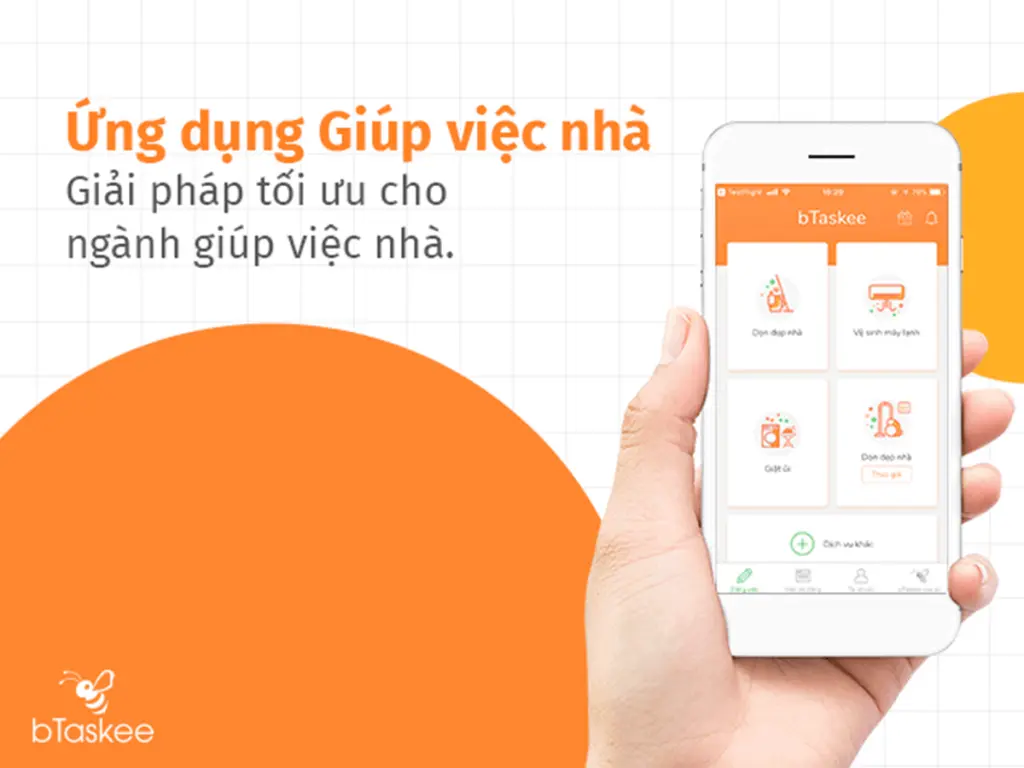 Tổng hợp các dịch vụ giúp việc nhà trên ứng dụng bTaskee