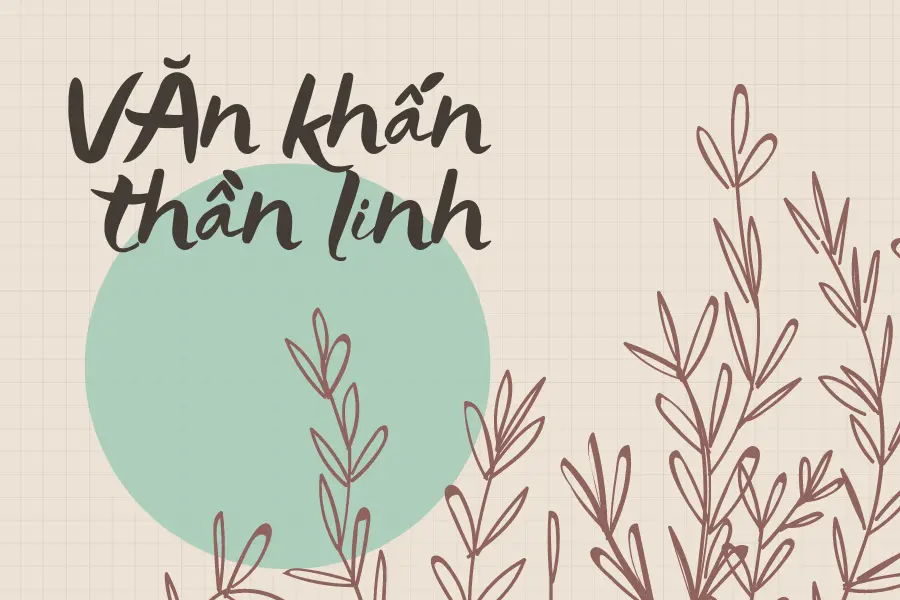 Văn khấn thần linh