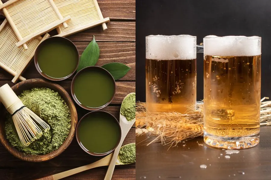 Công thức bia và trà xanh mang lại hiệu quả nhanh.