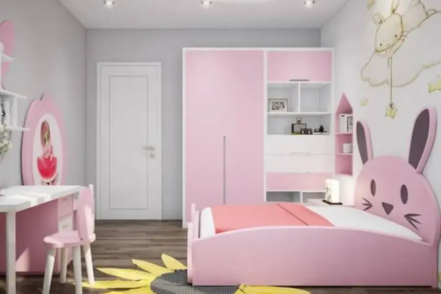Lựa chọn phụ kiện trang trí với màu sắc mà con thích
