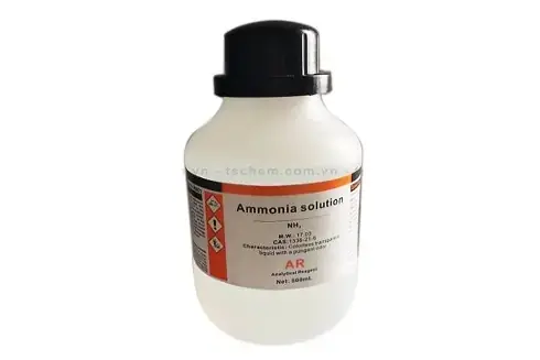 Hóa chất Anmoniac có thể tẩy sạch vết cháy của chảo